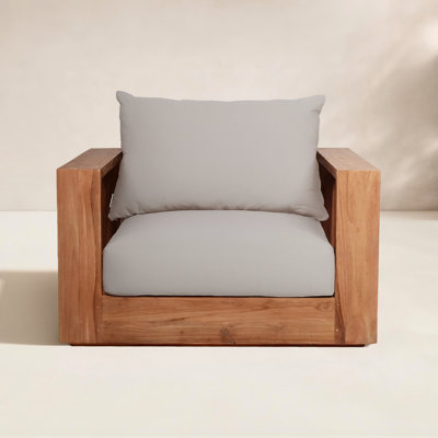 Tulum Teak Patio Lounge Chair