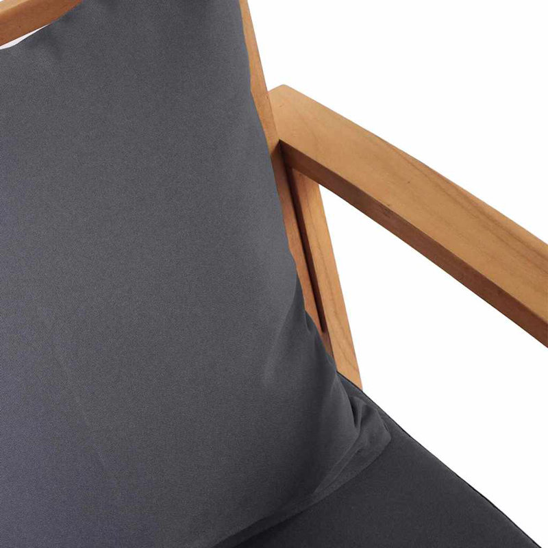 Outdoor Lounge Chair, Grey