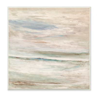 «Cloud Landscape Abstraction Mystical Off-White» par - Impression