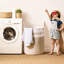 Fabric Laundry Basket with Handles-1864904853