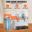 VEVOR 20'' W Countertop 0.86 Cubic Feet Beverage Cooler