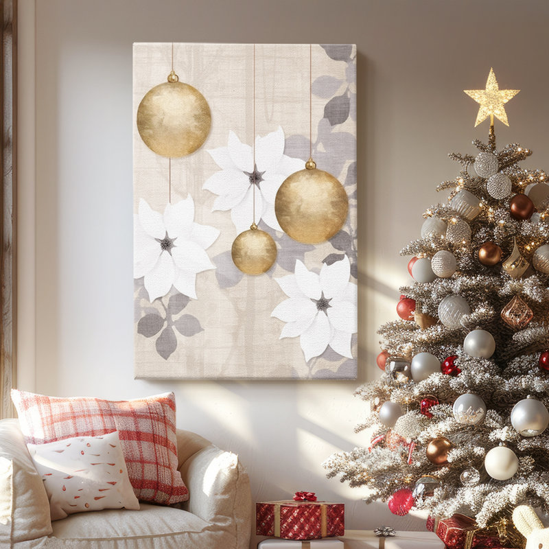 Toile tendue avec châssis Frostlit, H 48 po x l 32 po