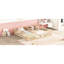 Twin Floor Bed In Grey - & Convenient Setup Double Without Door Strong User--130631316