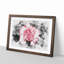 Pink Carnation Flower - Picture Frame Painting Print-56851836-56851837