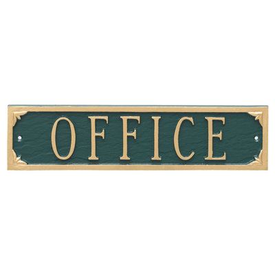 Weather Resistant Metal Garden Plaque