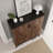 Entryway Shoe Cabinet Organizer with Practical Storage Shelves-806751037