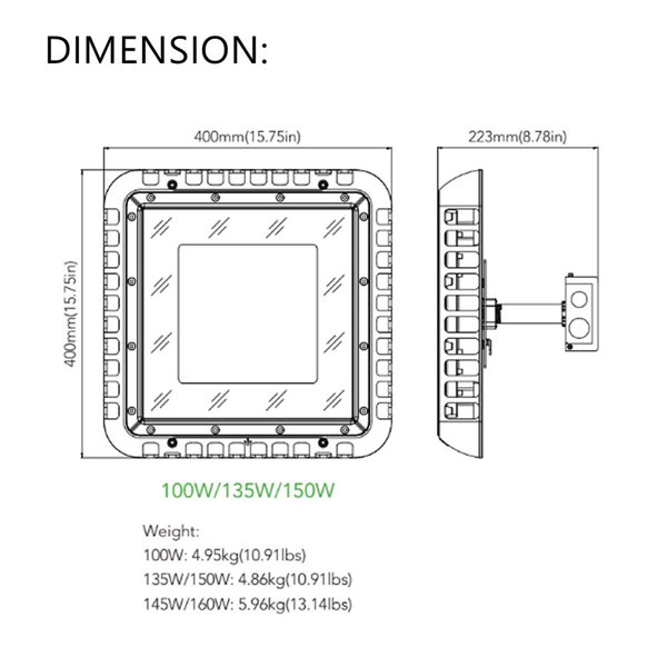 Dimensions du produit