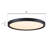 Acrylic LED Flush Mount, Selectable Color Temperature-91854982