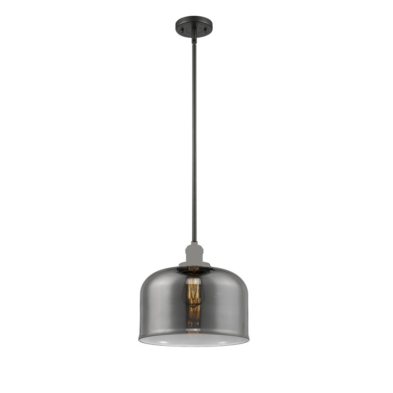 Plemmons 1 - Light Single Pendant, Antique Copper, Smoked