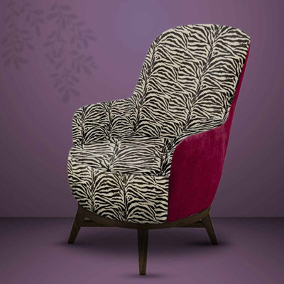 Burliegh Velvet Lounge Chair