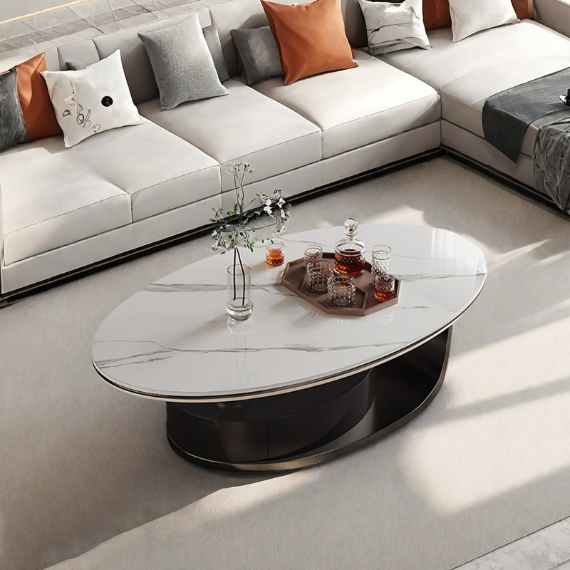 Enyeart, Blanc / Gris, H 16,5 po x L 51,2 po x l 27,6 po