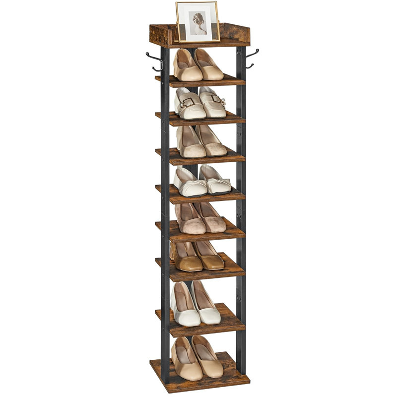 8 Pair Shoe Rack