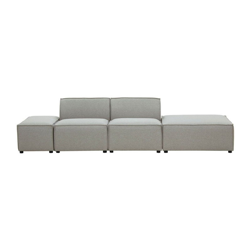 Rickart 4 Seater Sofa, Grey
