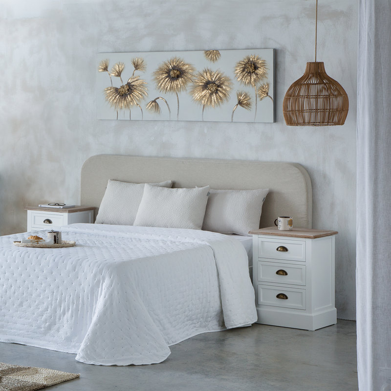 Freman 45 cm W Bedside Table