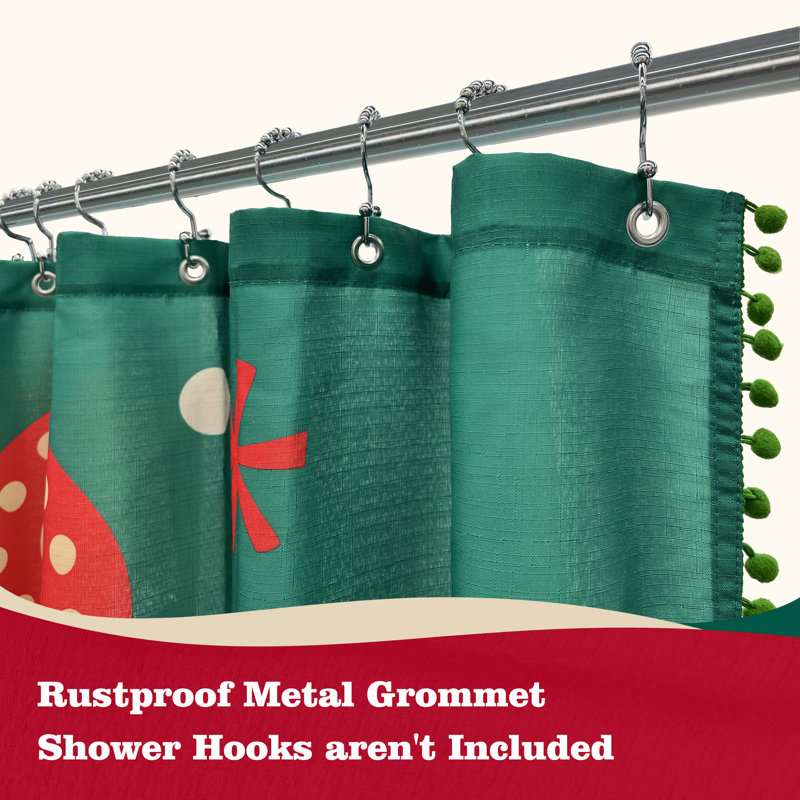 Rideau de douche Christmas