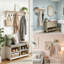 Solid Wood 7 - Hook Coat Rack