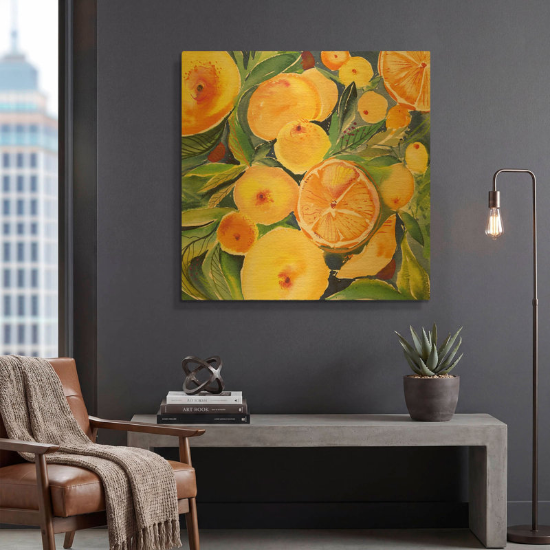 " Summery Citrus ", 36"x36"