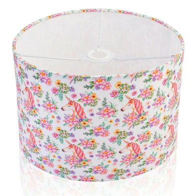 Cotton Drum Lamp Shade ( Screw On )