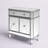 Acantha 2 - Door Mirrored Accent Cabinet-221497231