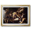 «The Martyrdom of Saint Matthew-Caravaggio», reproduction encadrée avec passe-partout et verre 1599-1600-1980147972-1980147974-1980147977