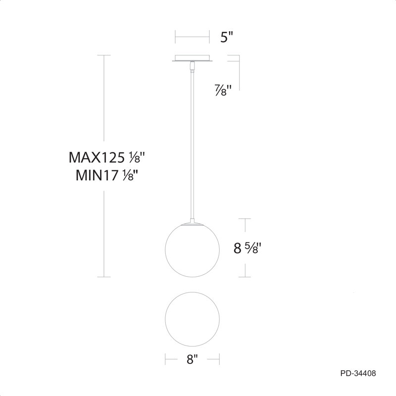 Mini-luminaire suspendu DEL Poissons, Laiton vieilli, 3000