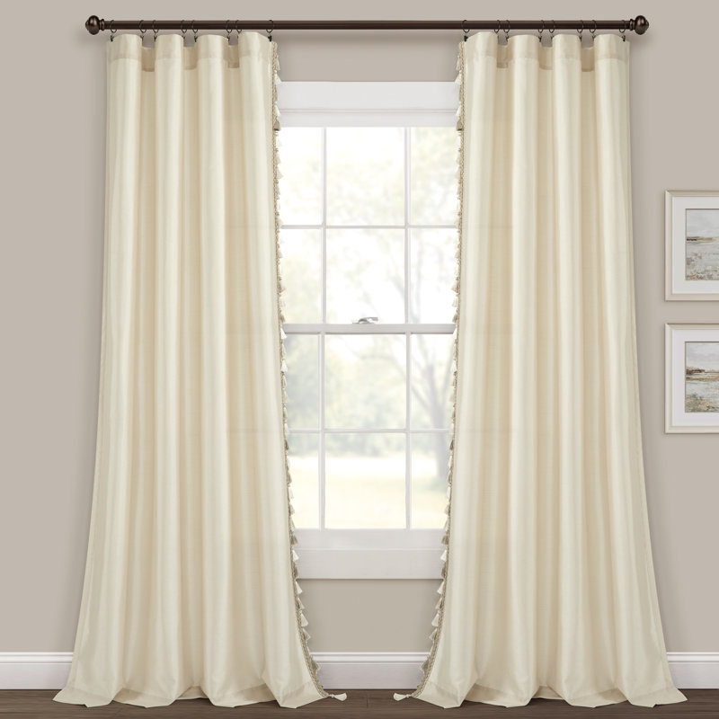 Rideau en polyester Luxury Regency, Blé