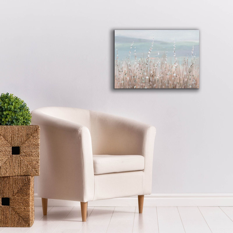 «Coastal Morning Blooms» par Danhui Nai, art mural sur toile, H 18 po x l 26 po