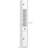White 71.47" High Bathroom Cabinet With Narrow Design & Adjustable Shelves For Extra Storage In Bathroom, Kitchen, Hallway, Living Room 7.92" W X H White, Open Shelving 2 Door Utilization