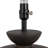 Matilda Sculptural Resin Table Lamp with Oversized Linen Shade