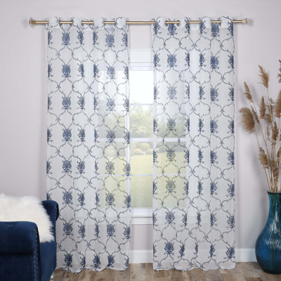 Steinbeck Sheer Curtain Pair