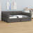 Upholstered Platform Bed With USB And 2 Drawers-983156842