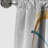 Blue Gold Surreal Melodies I - Abstract Curtain - Blackout Abstract Curtain - 1 Panels-1487436408