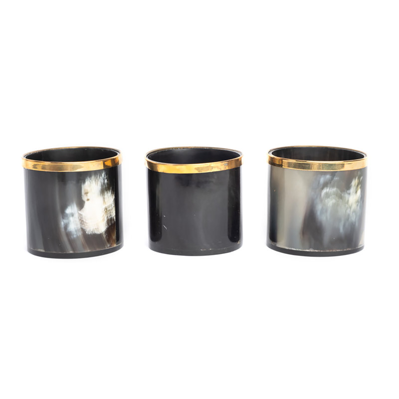 3" Ankole-Watusi Cow Horn Votive