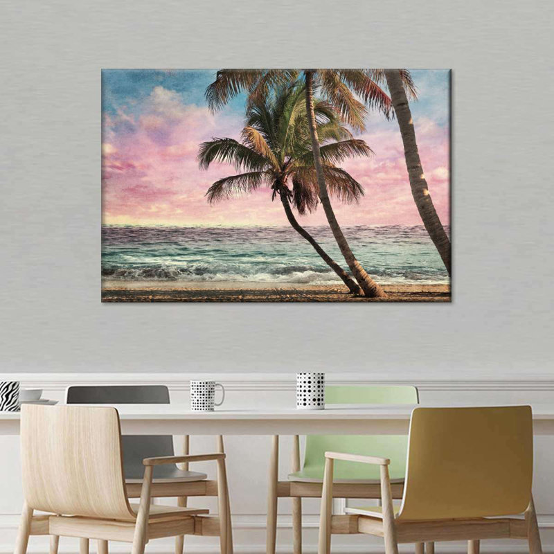 Mesmerizing Beach Canvas Print, 34" H x 51" W x 1.25" D