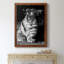 Tiger Repose - photographie avec cadre photo sur toile-798843928-798843932