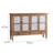 Retro Solid Wood Accent Cabinets