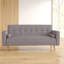 Fansler 195Cm Square Arm Sofa Bed