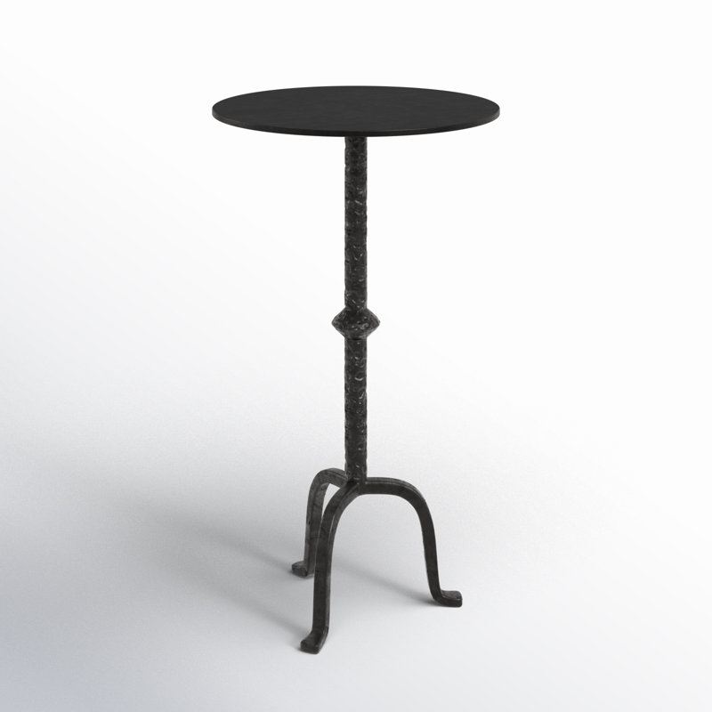 Jocelyn End Table, Raw Black
