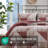 Woolrich Olsen Red Oversized 100% Cotton 3-Piece King/Cal King Coverlet Mini Set-126399738-126399736