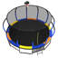 Trampoline 16Ft avec enceinte Trampolines de création avec échelle et revêtement antirouille-119337746