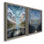 Genesis II - ensemble de 2 reproductions d'art sur toile encadrées-1583650274-1583650278