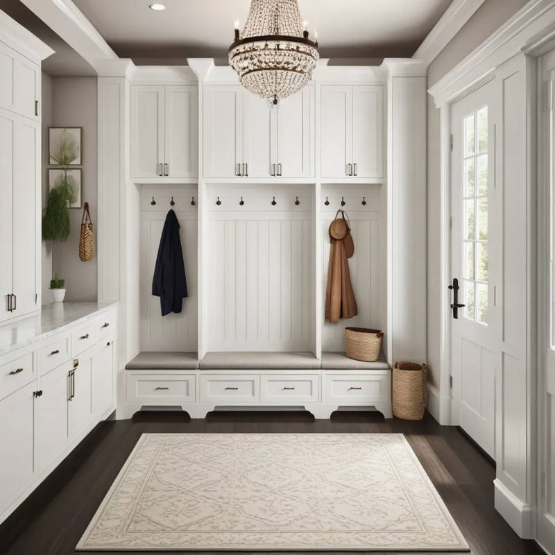 Alfio Trace 101 Area Rug In Ivory / Green