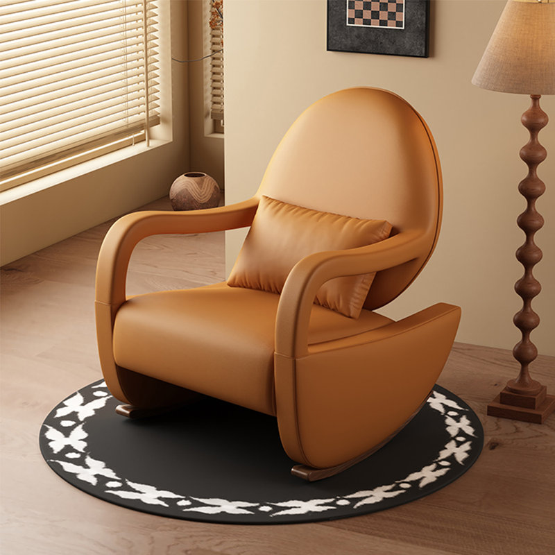 Chaise berçante Fashion Creative Home Casual, Orange