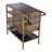 Sterling Metal Bar Cart