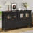 4-Door Storage Cabinet With Adjustable Shelves-119953073