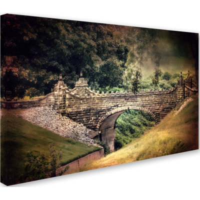 Crossing Over Graphic Art Print on Wrapped Canvas