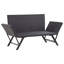 Banc de jardin en acier Eltje-324616187