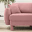 Canapé confortable en polyester avec accoudoirs confortables pour la détente