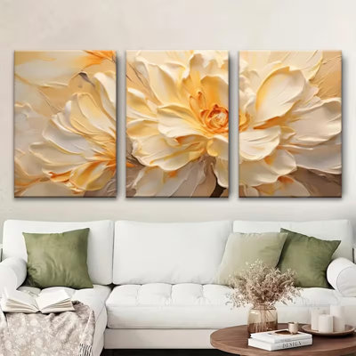 3 Piece Wrapped Canvas Print