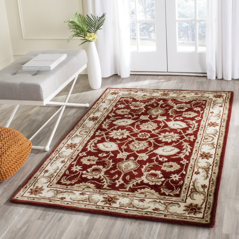 Oriental Wool Hand Woven Area Rug, Rectangle 152 x 213cm